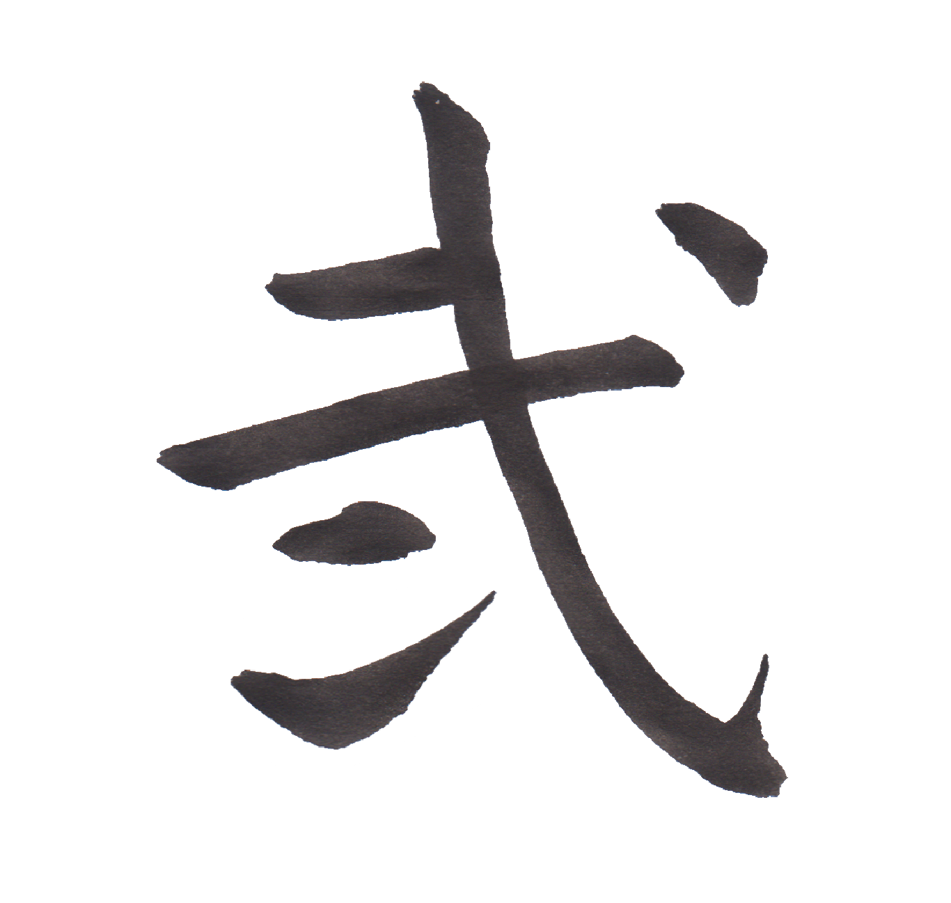 中学校で習う漢字三体字典 Part160 髓心